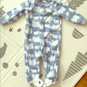 🚨SOLD 🚨Carters Polar Bear Pajama NWOT